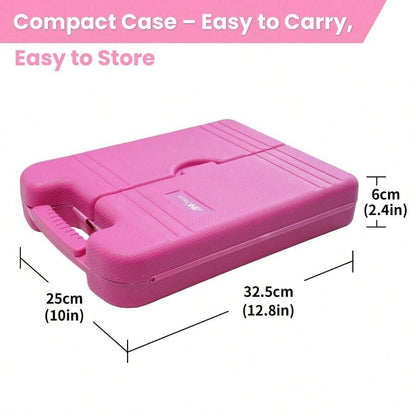 136-Piece Pink Household Tool Kit