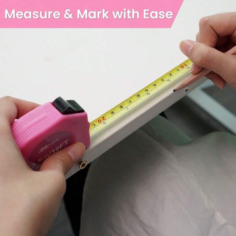 136-Piece Pink Household Tool Kit