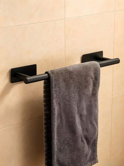 Five-Piece Bathroom Rail & Hook Set