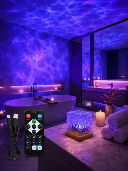 USB Ripple-Effect RGB Night Light