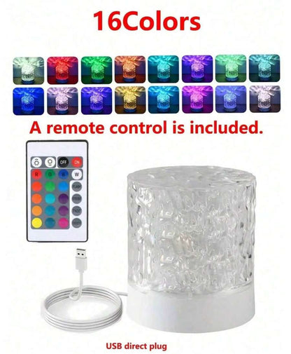 USB Ripple-Effect RGB Night Light