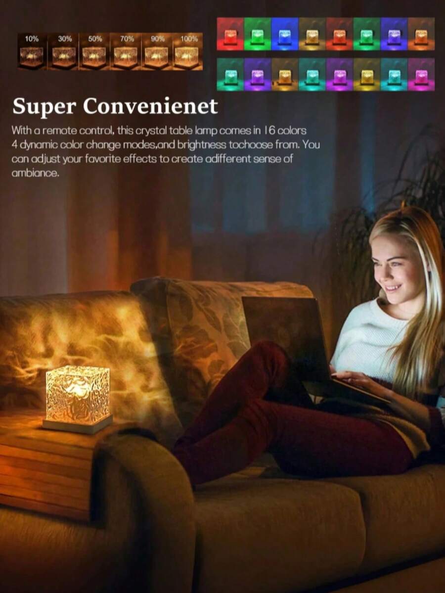 USB Ripple-Effect RGB Night Light