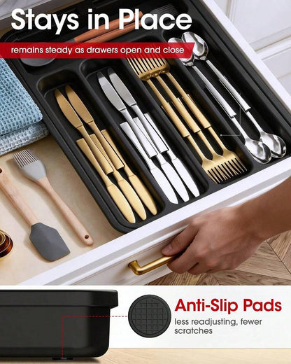 Expandable Kitchen Drawer Organizer
