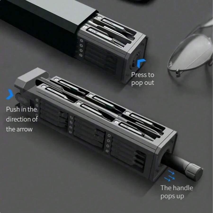 Compact Precision Screwdriver Kit